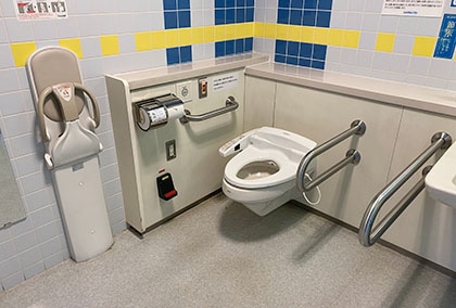 文化会館ビル4F優先トイレの便器の写真